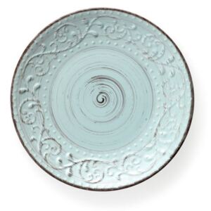 Serendipity türkizkék agyagkerámia tányér, ⌀ 27,5 cm - Brandani