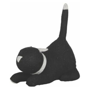 Cat fekete ajtótámasz - Esschert Design