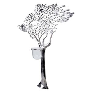 Fenyőfa formájú dekorációs gyertyatartó, magassága 63,5 cm - Ego Dekor