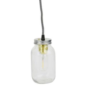 Mason Jar Lamp Wire felfüggeszthető mennyezeti világítás - Le Studio