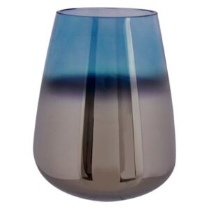 Oiled kék üvegváza, magasság 23 cm - PT LIVING