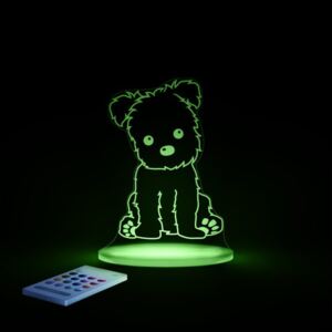 Puppy LED éjjeli lámpa gyerekeknek - Aloka