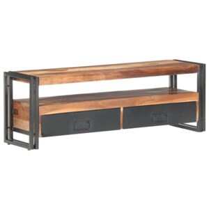 VidaXL kelet-indiai rózsafa felületű tömör fa TV-szekrény 120x30x40 cm