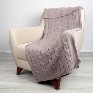 Homemania Couture bézs pamut ágytakaró, 130 x 170 cm