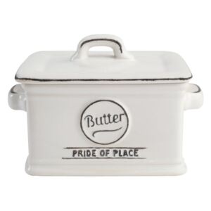 Pride Of Place fehér vajtartó - T&G Woodware