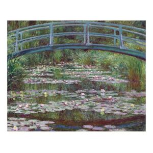 Claude Monet festmény - The Japanese Footbridge, 50x40 cm