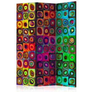 Paraván Bimago - Colorful Abstract Art 135x172cm