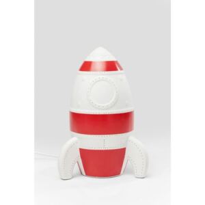 Rocket piros-fehér asztali lámpa - Kare Design