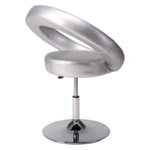 Saturn ezüstszínű szék - Mauro Ferretti