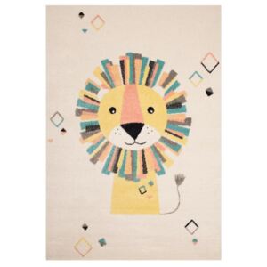 Lion bézs-krémszínű gyerekszőnyeg, 120 x 170 cm - Zala Living