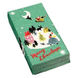Christmas Wonderland 12 darab karácsonyi szalvéta - Rex London