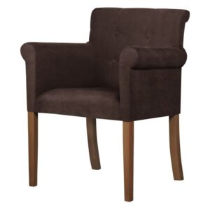 Flacon barna bükk szék sötétbarna lábakkal - Ted Lapidus Maison
