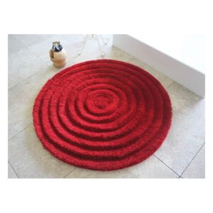Alessia Round Red fürdőszobai kilépő, Ø 90 cm