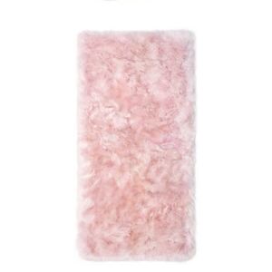 Zealand rózsaszín báránybőr szőnyeg, 140 x 70 cm - Royal Dream