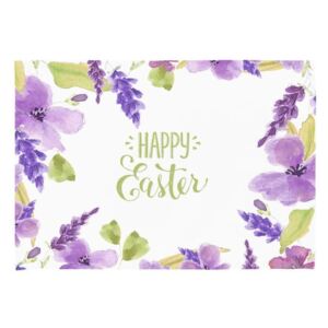 Happy Easter Flowers 2 darab teríték alátét, 33 x 45 cm - Apolena