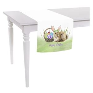 Easter Basket Rabbit asztali futó, 40 x 140 cm - Apolena