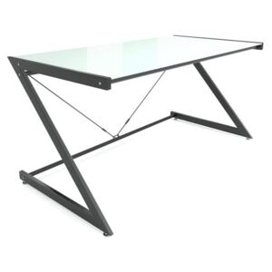 Stílusos asztal Prest fehér/fekete