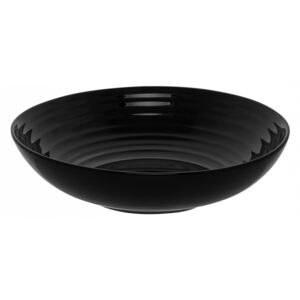 Lunasol - Gaya RGB Spiral mély tányér fekete 23,5 cm (451901)