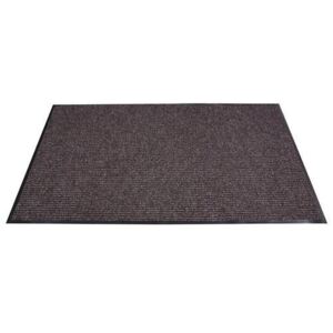 Beltéri lábtörlő szőnyeg lejtős éllel, 150 x 90 cm, barna