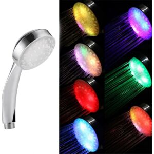 LED zuhanyfej 7 színű romantikus LED zuhany