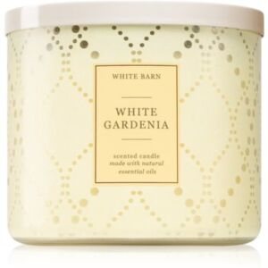Bath & Body Works White Barn White Gardenia illatos gyertya 411 g