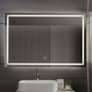 Fürdőszobatükör Aquamarin Led 120 x 80 cm