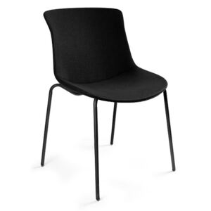 Stílusos szék Ainsley AR, anyag, fekete