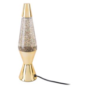 Glitter aranyszínű asztali lámpa, magassága 37 cm - Leitmotiv