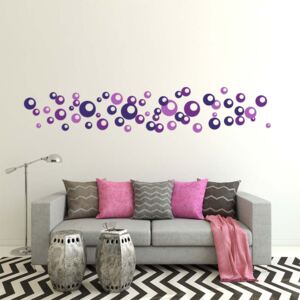 Falmatrica GLIX - Bubbles 3 x 30 x 45 cm Lila