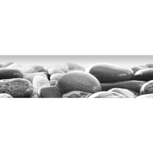 Öntapadós Bordűr Tapéta AG Design - Beach stones