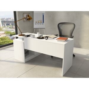 Basak Calısma Masası fehér íróasztal 130 x 74 x 105 cm