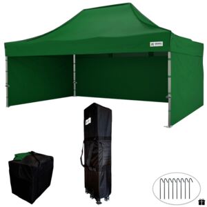 Bemutató sátor 4x6m - Zöld
