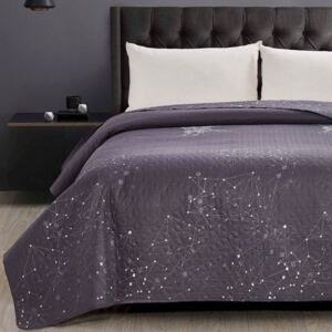 Mikrofiber kétoldalas ágytakaró – csillagképek, 220 x 240 cm