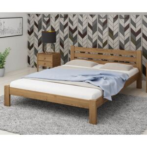 AMI bútorok Ajza fenyő ágy 160x200 tölgy