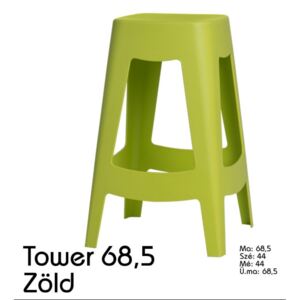 Tower 68,5 bárszék zöld