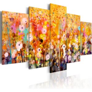 Vászonkép Bimago - Amber Garden 100x50 cm