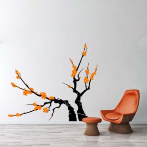 Falmatrica GLIX - Tree II. 90 x 100 cm Narancssárga