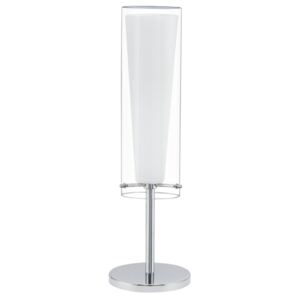 EGLO asztali lámpa lámpa E27 1x60Wkróm/fehér Pinto