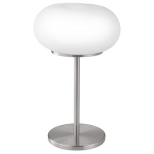 EGLO asztali lámpa 2x60W E27 m.nikkel/opál Optica