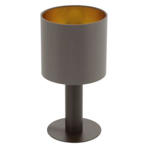 EGLO asztali lámpa E27 1x60Wbarna/cappuc.Concessa
