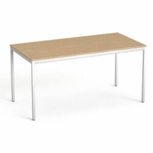 Általános asztal fémlábbal, 75x150 cm, MAYAH Freedom SV-39, kőris (IBXA39K)