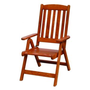 Kerti szék állítható LUISA - fenyőfa