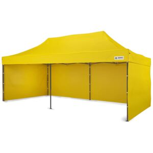 Party sátor 3x6m - sárga