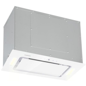 Klarstein Hektor, páraelszívó, beépíthető, 52 cm, 530 m³/óra elszívó teljesítmény, LED, érintésvezérelt, üveg
