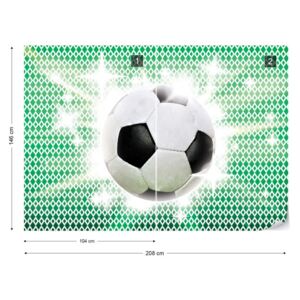 Fotótapéta GLIX - 3D Ben Futball Tapet nețesute - 208x146 cm