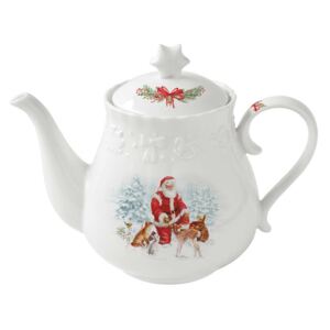 Christmas Carol karácsonyi télapós porcelán teáskanna díszdobozban, 850 ml - EasyLife