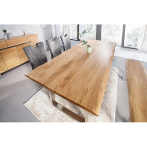 Genesis masszív tölgyfa étkezőasztal 220cm