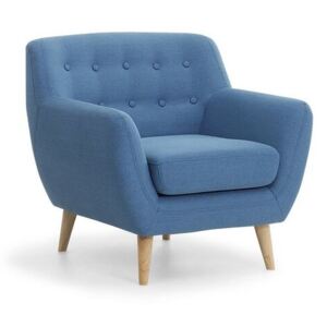 Kék kárpitozott fotel - MOTALA