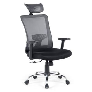 Fekete irodai szék - forgószék - NOBLE
