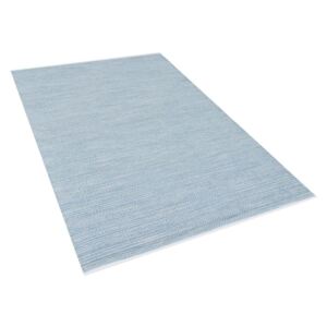 Világoskék szőnyeg - 80x150 cm - Pamut - DERINCE